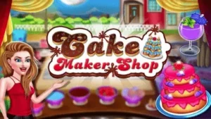 العاب بنات طبخ لعبة تحضير كعكة Cake Maker Master Shop